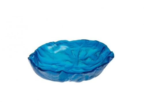 Bol en verre, Bleu Caraïbes, 15 cm - 100% Chef