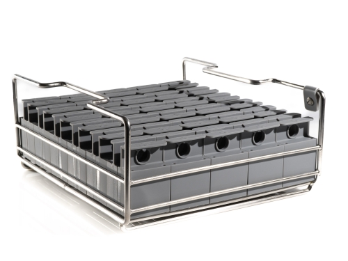 Jeu de 24 moules en silicone, rectangles de 4 x 4 x 10 cm pour Machine à glace claireAlinia - 100% Chef