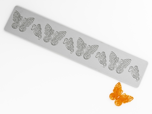 Moule en silicone pour Tuille, Papillon - 100% Chef