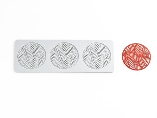 Moule en silicone pour Tuille, Fossil - 100% Chef