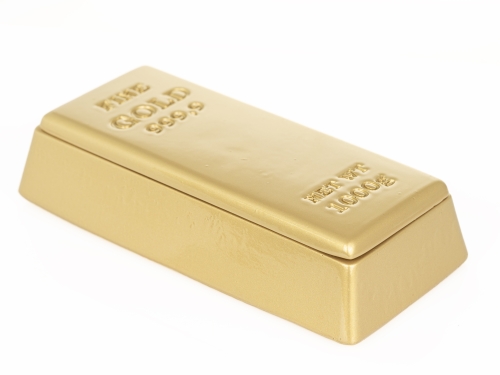 Plat de service, Barre d'or, 21 x 10 cm - 100% Chef