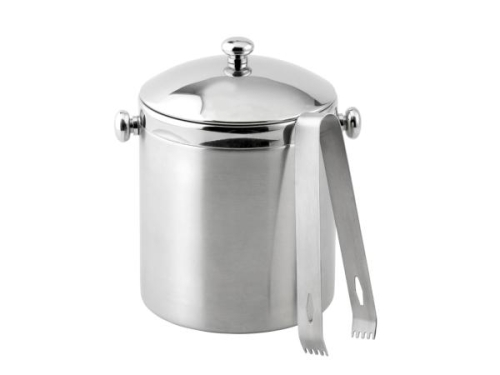 Seau à glace en acier inoxydable, 1 litre - Bastian