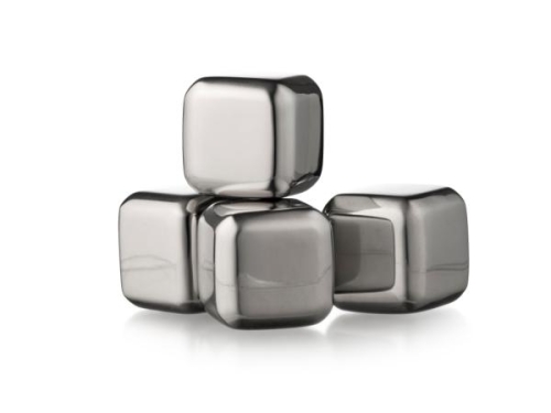 Pierres à whisky en acier inoxydable, paquet de 4 - Fonction
