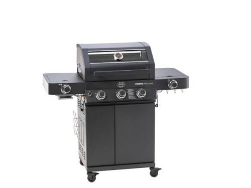 Gril à gaz Videro PRO G3-S Vario+, 1700 W - Rösle