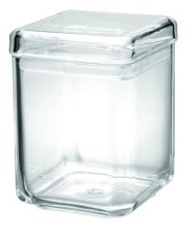 Pot de rangement carré, 1.1L