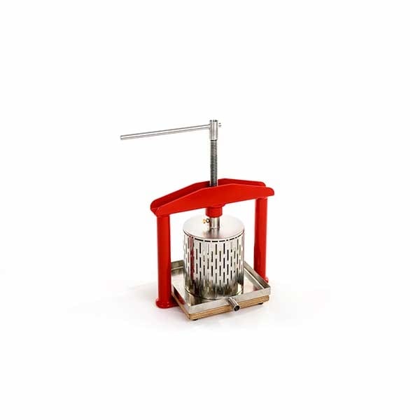 Presse-fruits manuel, inox, 3 L - Apple Press