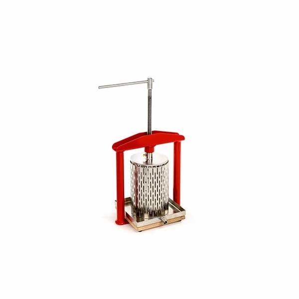 Presse-fruits manuel, inox, 5 L - Apple Press