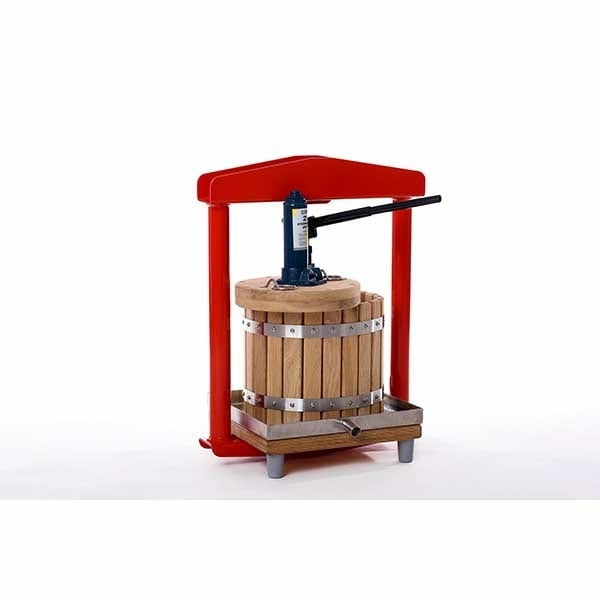 Presse-fruits hydraulique, Chêne, 12 L - Apple Press