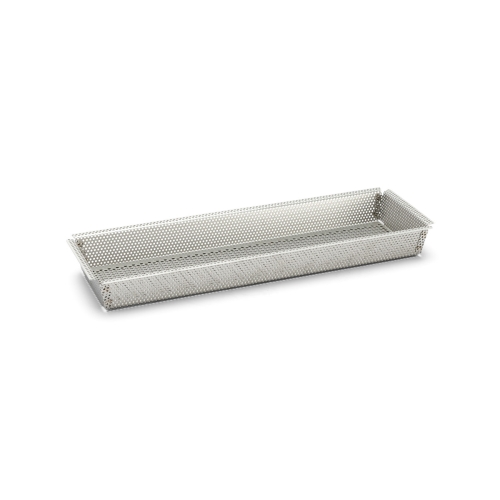 Moule de cuisson oblong perforé, 35 x 10,5 cm - de Buyer