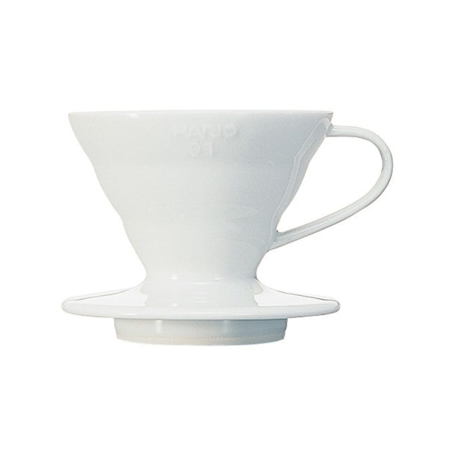 V60 01, Porte-filtre en porcelaine - Hario