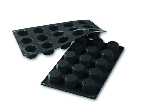 Moule silicone praliné 15 octogone