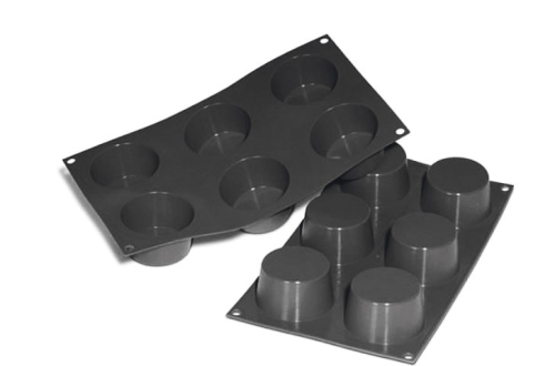 Moule en silicone, Muffins ø68mm - Martellato
