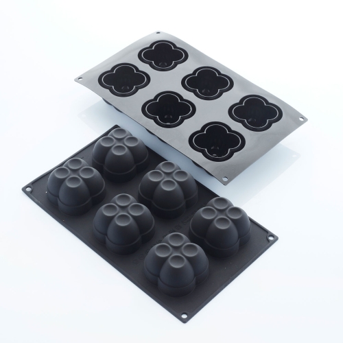 Moule en silicone, noir, Chloé, 30SIL517 - Martellato