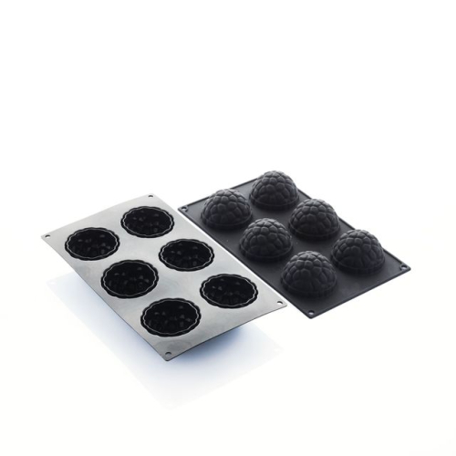 Moule en silicone, noir, Mimosa, 30SIL524 - Martellato