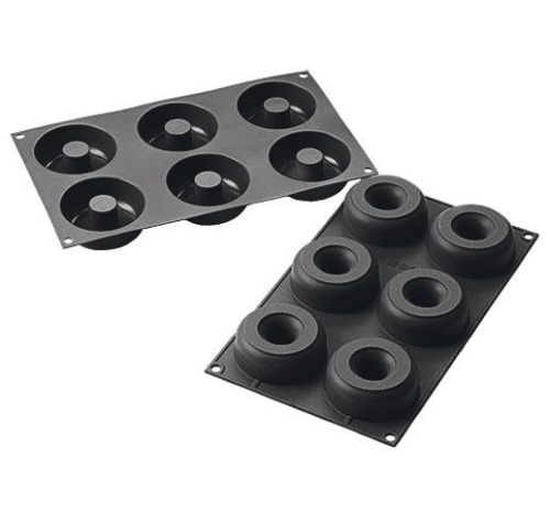 Moule en silicone SF170, Donut - Martellato