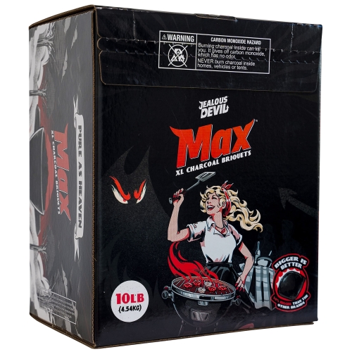 Briquettes pour barbecue, Max, 4,5 kg - Jealous Devil