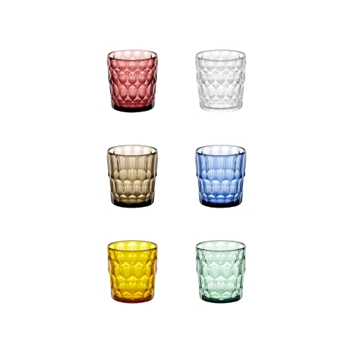 Verres à boire en plastique, 36 cl, Vanity, lot de 6 - Guzzini