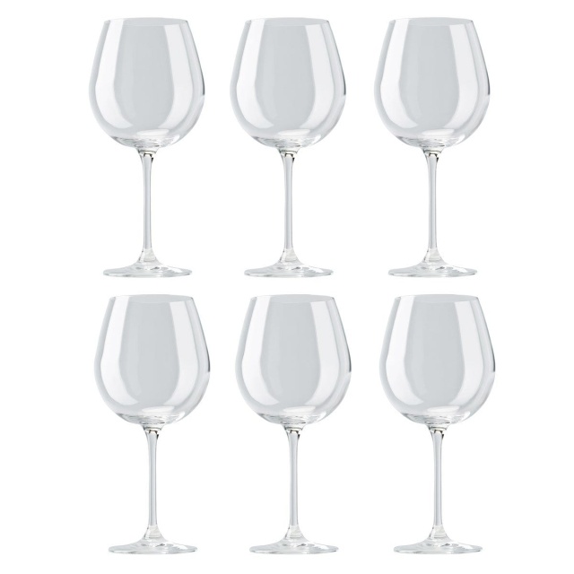 Verres à bourgogne, Thomas DiVino, 6 pièces