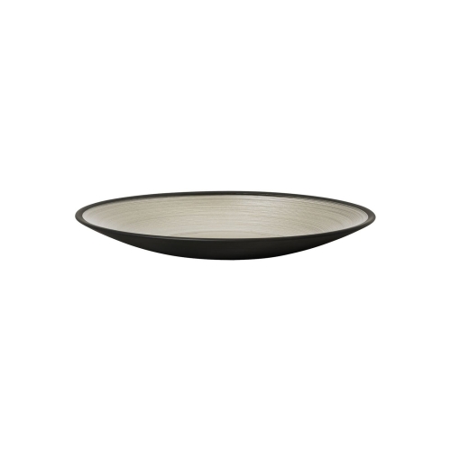 Plat en verre soufflé à la bouche, 25 cm, Noir - Rosenthal