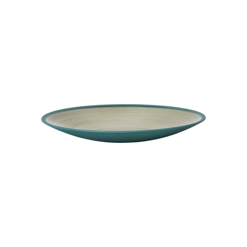 Plat en verre soufflé à la bouche, 25 cm, Vert - Rosenthal