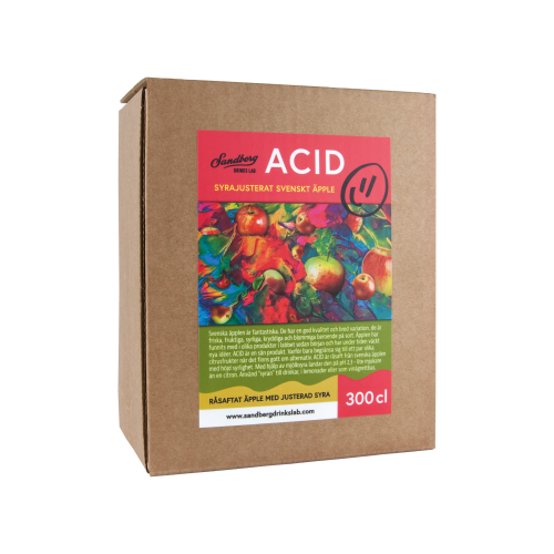 Pomme suédoise ajustée à l'acide 500ml - Sandberg Drinks Lab