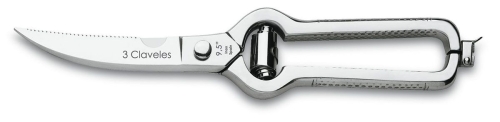 Ciseaux à volaille professionnels avec ressort - 3 Claveles