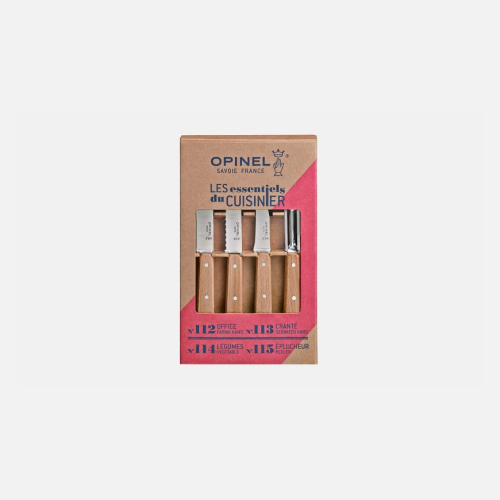 Set de 4 couteaux, Nature, Essentials - Opinel