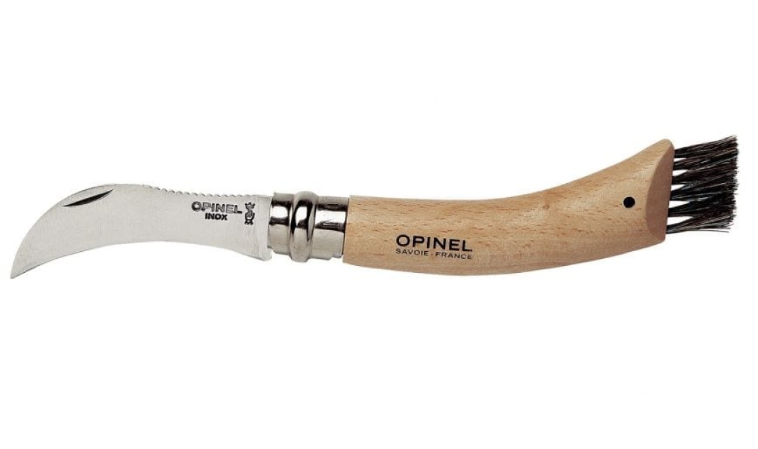 Couteau à champignons avec brosse - Opinel