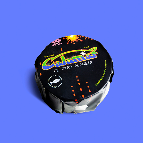 Calamars à l'encre de seiche, 90g - Conservas Braseadas Güeyu Mar
