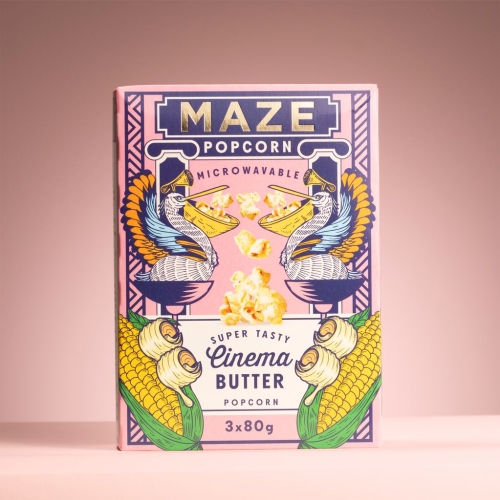 Popcorn 3x80 g - Maze