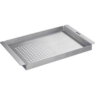 Plaque de gril en acier inoxydable 2 en 1, 34 x 23 cm - Westmark