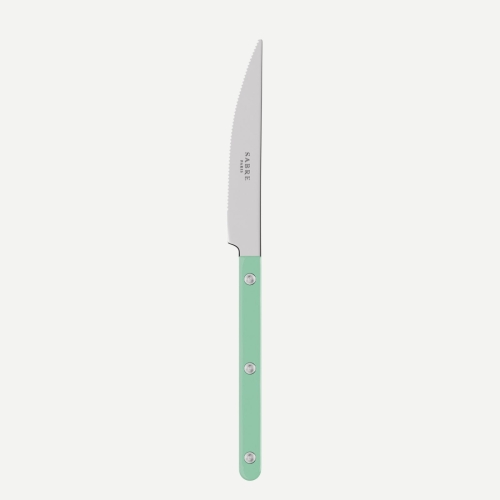 Couteau de table, Bistrot, Pastel green - Sabre Paris