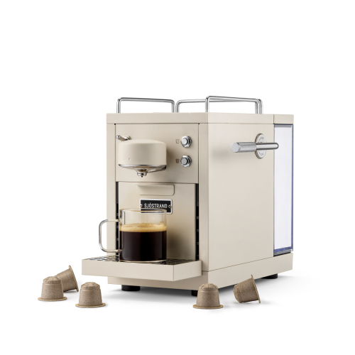 Machine à capsules, The Original Espresso Capsule Machine, Beige - Sjöstrand