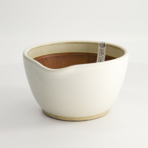 Mortier japonais, Suribachi, blanc 18,5 cm