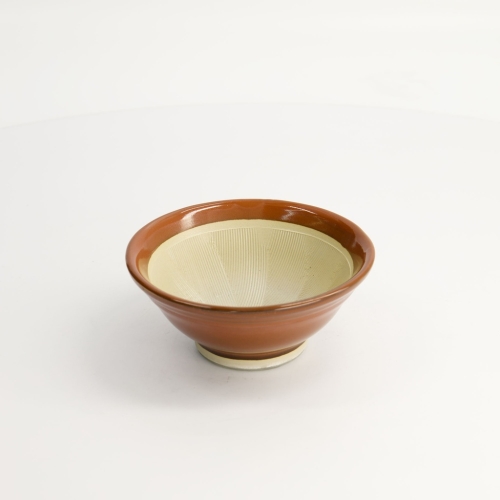 Mortier japonais, Suribachi, brun 12,5 cm
