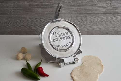 Grande presse à tortilla en aluminium - Verve Culture