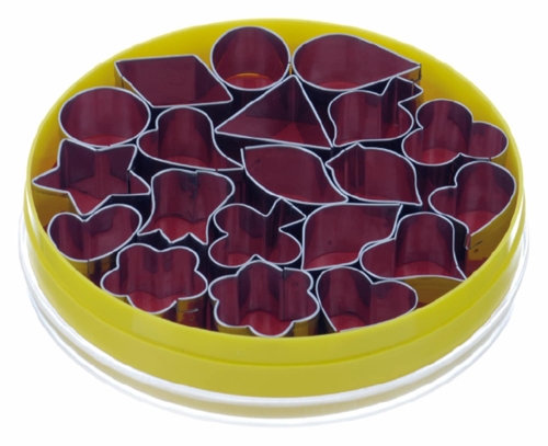 Petits emporte-pièces, formes assorties, set de 20 pièces - Schneider