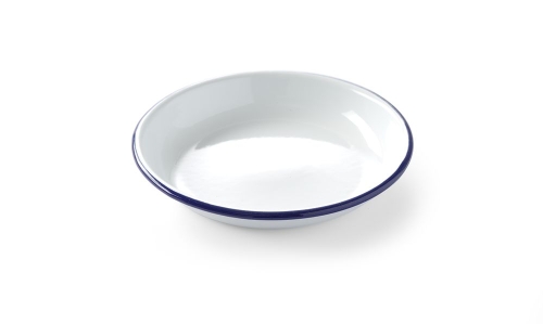 Assiette creuse émaillée, 20 cm - Hendi