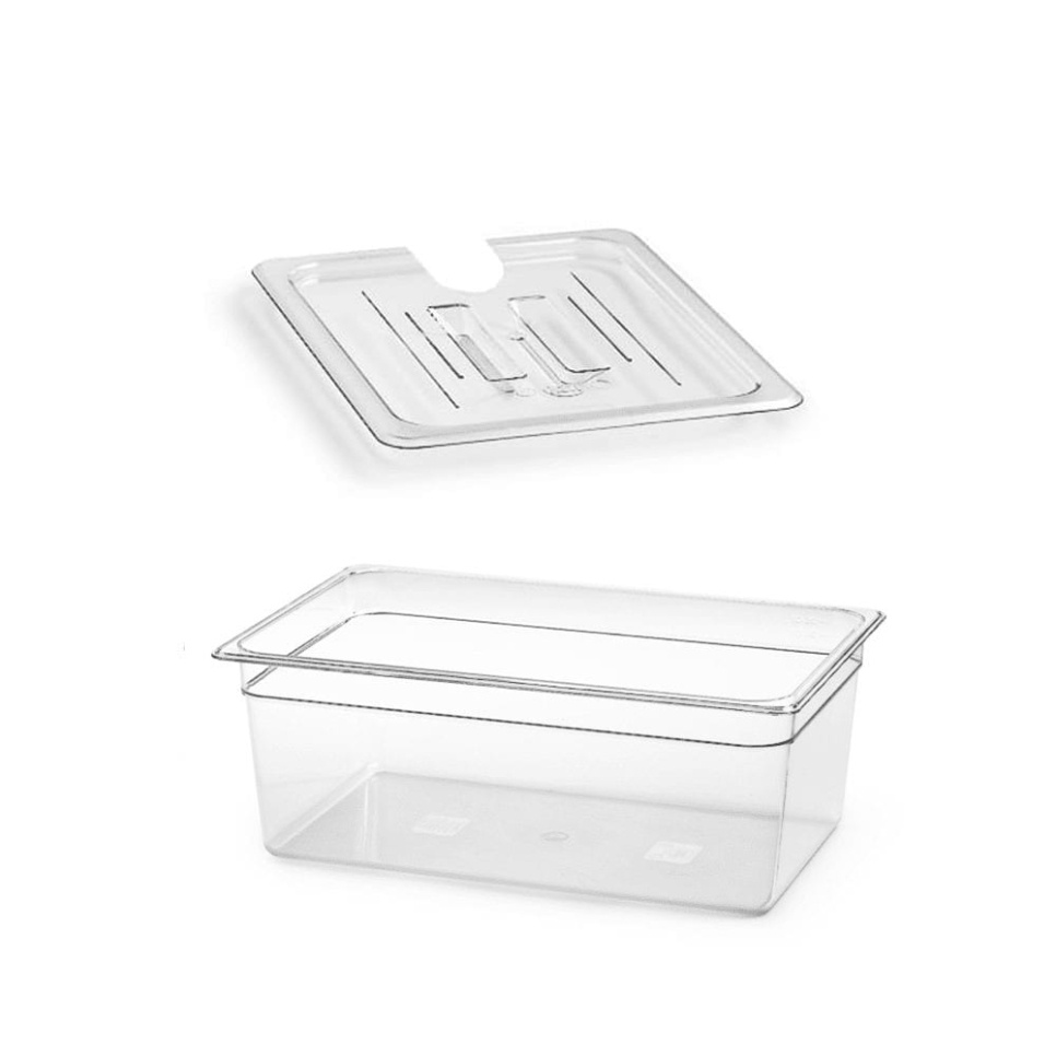 Gastro Norm GN1/1 avec couvercle pour Anova etc. dans le groupe Cuisine / Plats de cuisson et produits GastroNorms / GastroNorms / GastroNorms en plastique l\'adresse The Kitchen Lab (1317-26932)