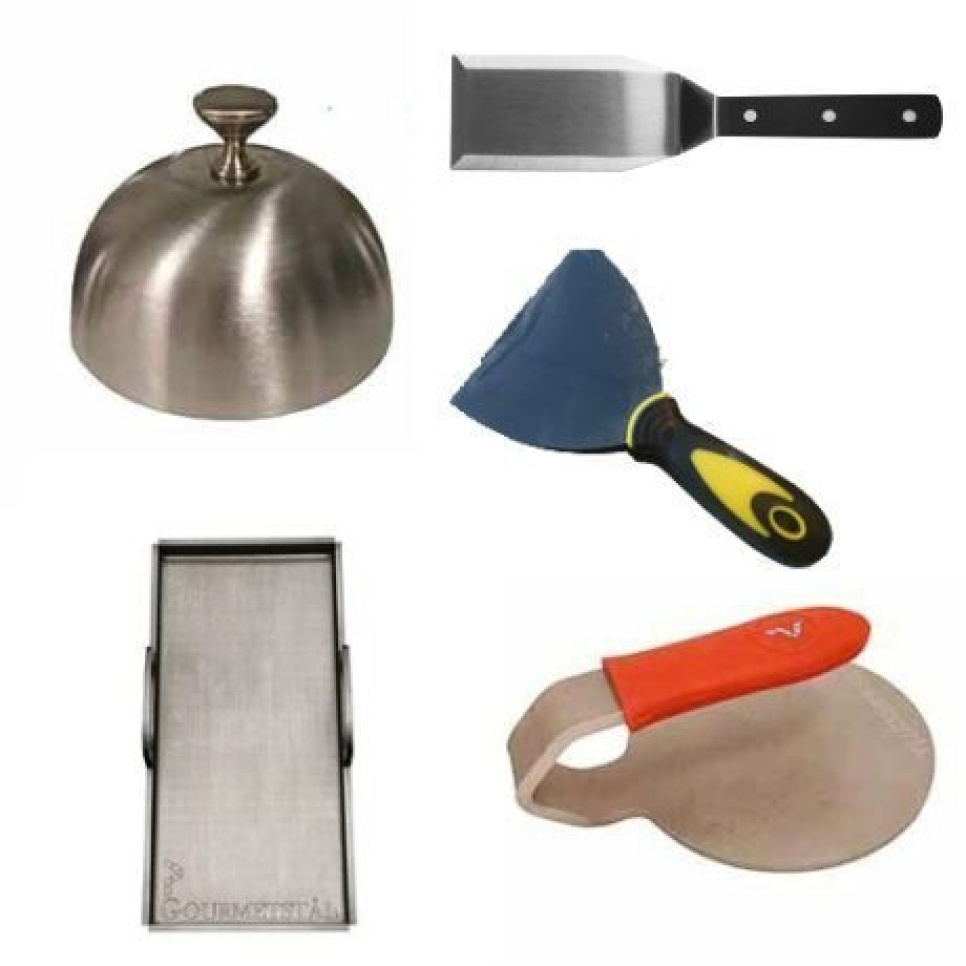 Kit pour smashed burgers table de barbecue et accessoires dans le groupe Barbecues, plaques de cuisson et Fours / Autres accessoires pour barbecue / Autres accessoires pour barbecue l\'adresse The Kitchen Lab (1317-26952)