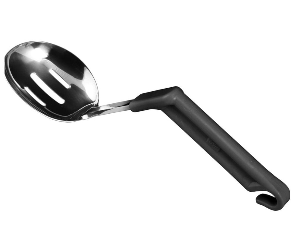 Cuillère de service ajourée ergonomique 9cm - Patina