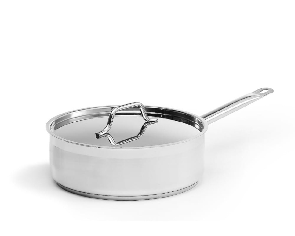 Poêle à frire avec couvercle, inox 6,0 litres dans le groupe Cuisine / Poêle à frire / Sauteuse l\'adresse The Kitchen Lab (1069-10380)