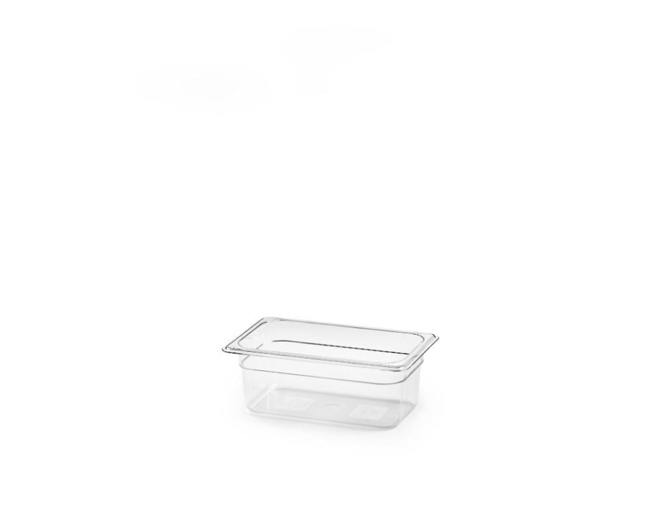 Gastro Norm en plastique GN 1/4, transparent - Patina dans le groupe Cuisine / Plats de cuisson et produits GastroNorms / GastroNorms / GastroNorms en plastique l\'adresse The Kitchen Lab (1069-17521)