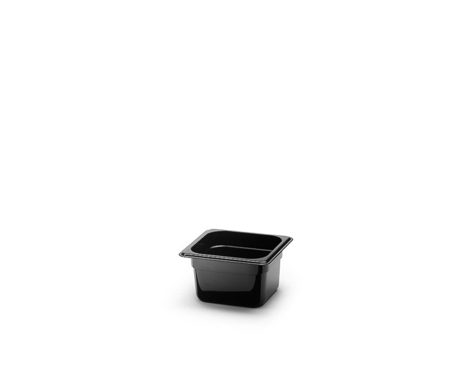 Gastro Norm en plastique GN1/6, noir - Patina dans le groupe Cuisine / Plats de cuisson et produits GastroNorms / GastroNorms / GastroNorms en plastique l\'adresse The Kitchen Lab (1069-17522)