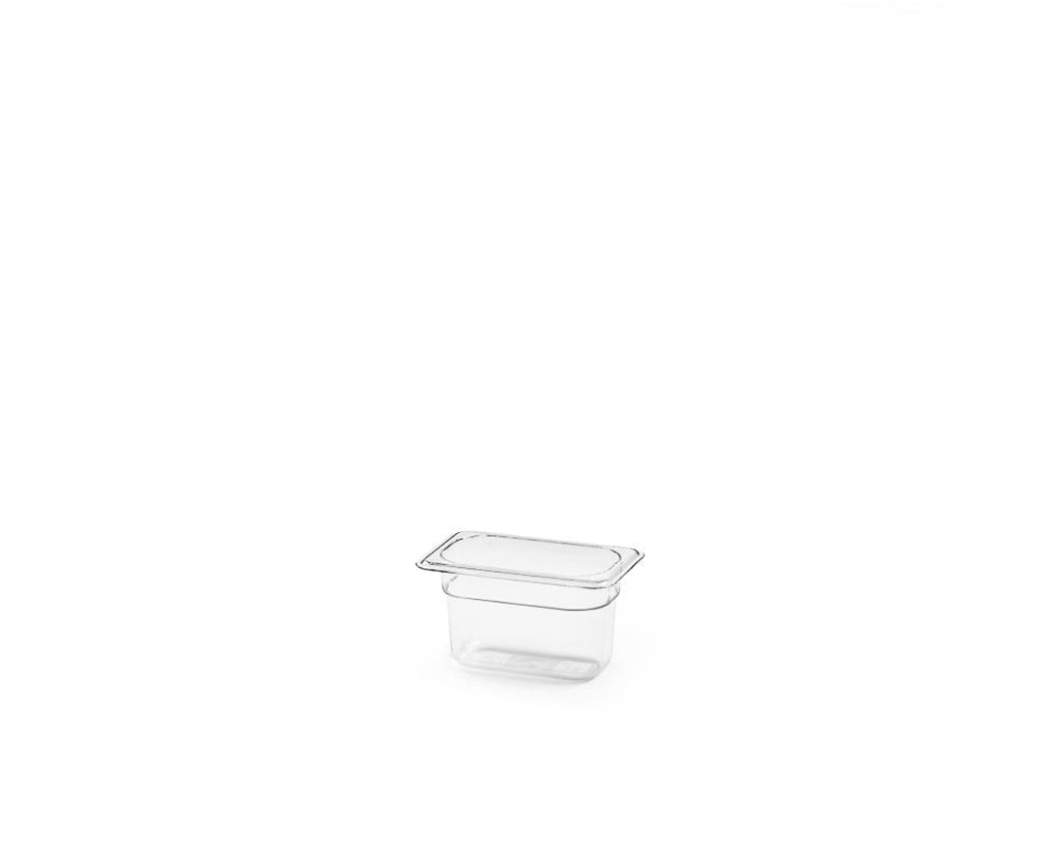 Gastro Norm en plastique GN 1/9, transparent - Patina dans le groupe Cuisine / Plats de cuisson et produits GastroNorms / GastroNorms / GastroNorms en plastique l\'adresse The Kitchen Lab (1069-17524)