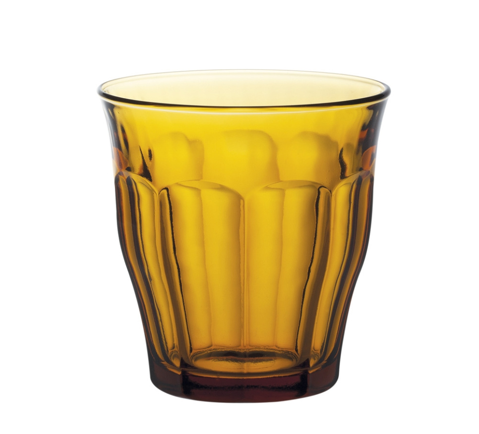 Picardie Tumbler, 25 cl, Amber - Duralex dans le groupe Arts de la table / Verre / Verre à boire l\'adresse The Kitchen Lab (1069-28703)