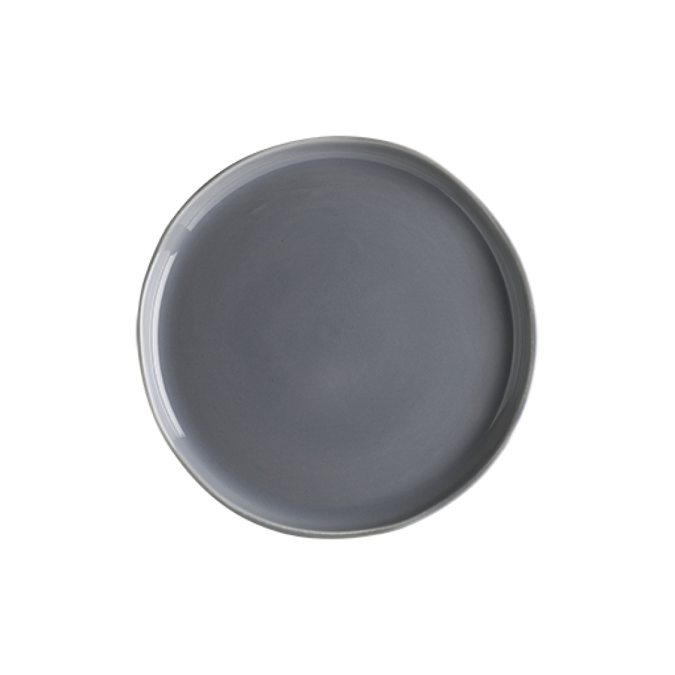 Assiette 21 cm, grise, Cras - Bonna dans le groupe Arts de la table / Assiettes, Bols et Plats / Assiettes l\'adresse The Kitchen Lab (1069-29230)