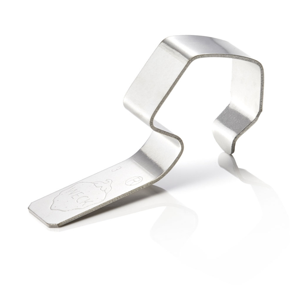 Clips, paquet de 12 - Weck dans le groupe Cuisine / Ustensiles de cuisine / Bouteilles et bocaux l\'adresse The Kitchen Lab (1069-29300)