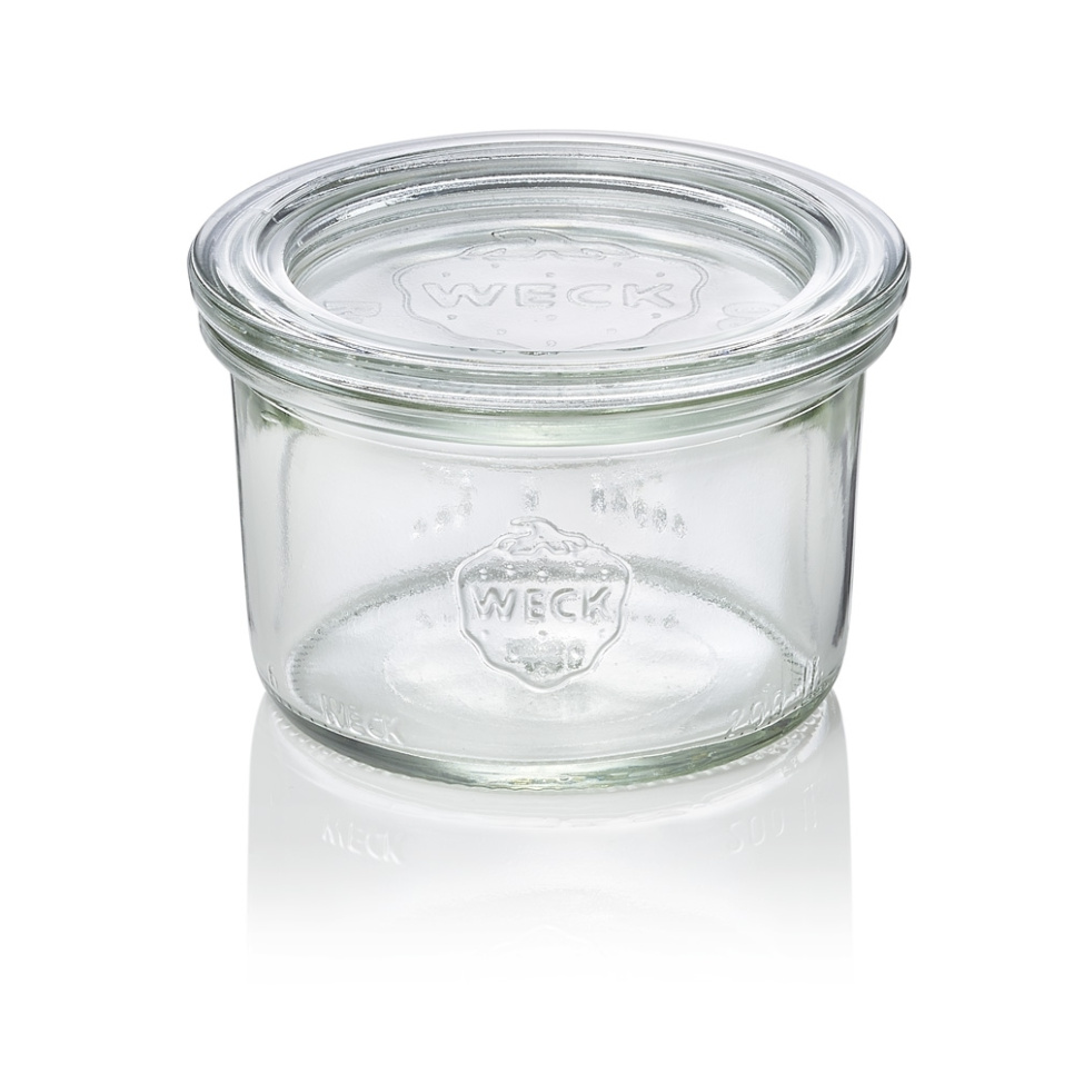 Verre / Pot en verre avec couvercle, 20 cl - Weck dans le groupe Cuisine / Ustensiles de cuisine / Bouteilles et bocaux l\'adresse The Kitchen Lab (1069-29303)