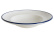 Assiette creuse 24 cm, Gourmet Linea Blue - Bonna